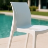 18 Ice Grand Soleil Chairs in Polypropylene for Restaurant and Bar Stock Catalog