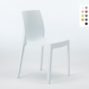 Rome Grand Soleil Polypropylene Stackable Chair for Kitchen Bar Promotion