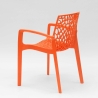 Grand Soleil Gruvyer Arm Polypropylene Garden Bar Chairs with Armrests Price