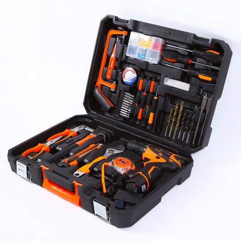Tool Case Set Work Tools Screwdriver Drill 334 Pieces Smart-Extra Promotion