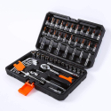 Tool Case Set Work Tools Socket Wrenches Ratchet Screwdriver Allen 99 Pieces Hx On Sale