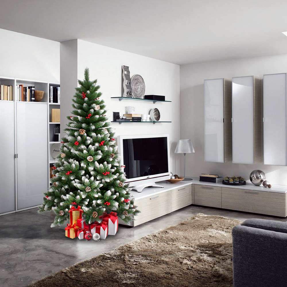 Artificial Christmas Tree 210 Cm With Included Decorations Rovaniemi