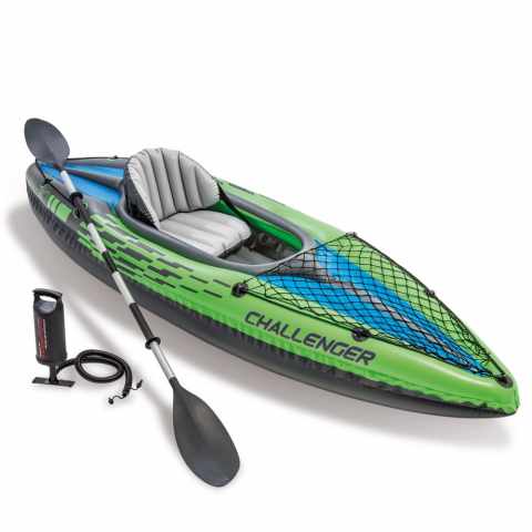 Intex 68305 Challenger K1 Inflatable Canoe Kayak Promotion