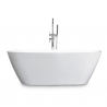 Indipendent Freestanding Oval Bathtub with Modern Desing Idra On Sale