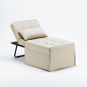 Sweet Relax fabric pouf folding armchair bed Cost