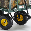 Garden trolley for transporting wood grass 400kg Shire Offers
