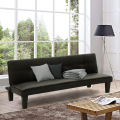Topazio LIViNG Small Faux Leather Sofa Bed for Studio or One-Bedroom Apartments Promotion