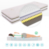 Small Single Mattress 80x190 in 25 cm Multilayered Memory Plus On Sale