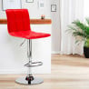 Modern leatherette stool for kitchen and bar design Phoenix Choice Of