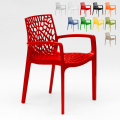 22 Gruvyer ARM Chairs by Grand Soleil with Glossy Polypropylene Armrests, Stock Offer Promotion