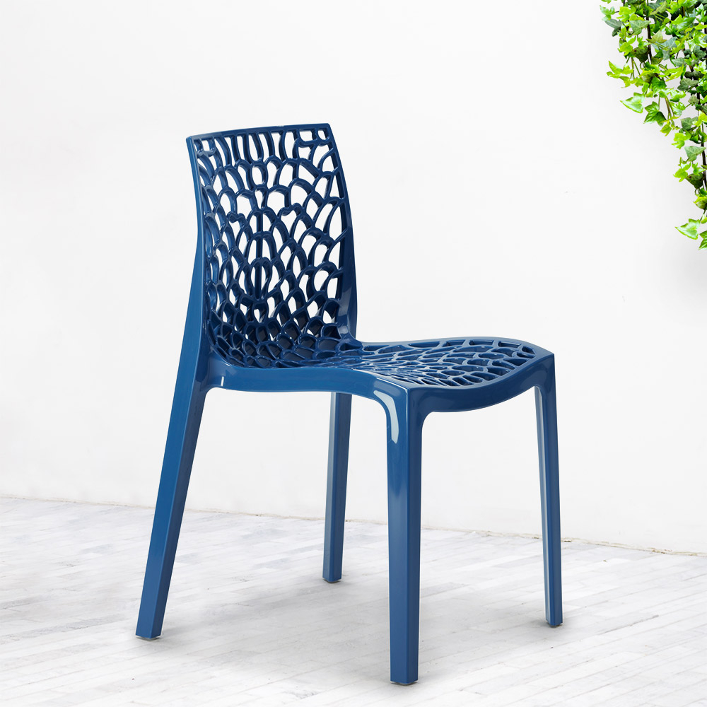 Gruvyer Grand Soleil Stackable Chair For Kitchen And Bar Made Of Polypropylene