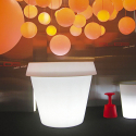 Large luminous plant pot vase design SLIDE Gio Tondo Offers