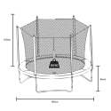 Trampoline Elastic Garden Mat 185cm Safety Net Kangaroo S Choice Of
