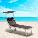 2 Santorini Limited Edition aluminium beach sun loungers Cost