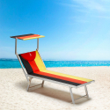 Professional Sun Loungers in Alluminium Garden Beach Santorini Europe EDITION 