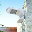 Solar Wall Lamp with Motion Detector Built In Panel Internal Battery Reflex On Sale