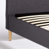 Friborg Complete Small Double Bed in Fabric with Mesh 120x190 cm Discounts