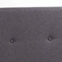 Friborg Complete Small Double Bed in Fabric with Mesh 120x190 cm Bulk Discounts