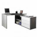 Modern Design Computer Office Corner Desk Writing Study Table File Cabinet 140x150cm Schema Offers