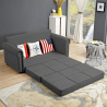 Ready-to-Fit Fabric Sofa Bed with Cushions Sweet Dreams Discounts