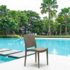 24 Trieste Grand Soleil polypropylene chairs restaurant stock offer 
