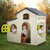 Plastic Home and Garden Playhouse for Children Feber Candy House Sale