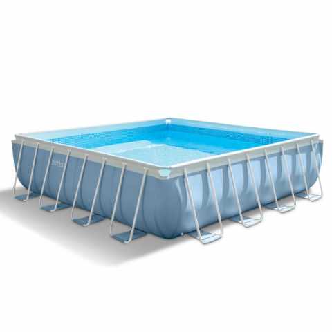 Intex 26764 Prism Frame Above Ground Pool Square 427x427cm Promotion