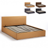 Basel King Complete Double Bed with Mesh and Lift Up Storage 160x190 cm Model