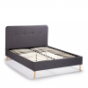 Friborg Complete Small Double Bed in Fabric with Mesh 120x190 cm Sale