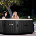 Intex 28454 Jet & Bubble Deluxe Inflatable Hot Tub SPA Round 201x71 On Sale