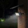 Solar Wall Lamp with Motion and Dusk Till Dawn Detectors 44 Leds 1K Lumen NEW FLEXIBLE On Sale