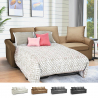 Modern 3-seater sofa bed with removable cover Lapislazzuli Characteristics