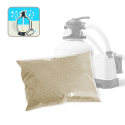 Universal quartz sand for pool filter pump Intex Bestway Jilong PURE CLEAN 25kg Promotion