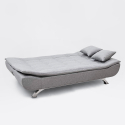 Centenario modern design 2 seater microfibre sofa bed 