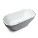 Designer Freestanding Oval Bathtub with Independent installation Coo On Sale