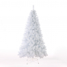 Snowy white realistic artificial Christmas tree 180cm Gstaad Offers