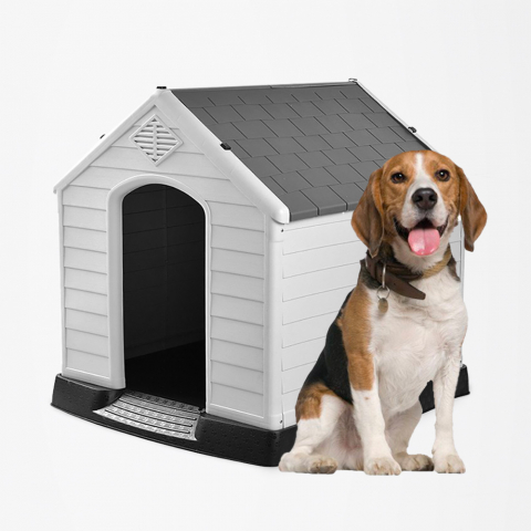 Kennel garden house for medium-sized dogs in plastic Ruby Promotion