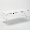 Folding plastic table 180x74 for garden and camping Zugspitze Promotion