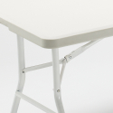 Folding plastic table 242x76 for garden and camping MULHACEN Offers