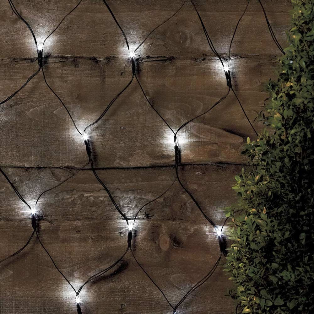 Solar christmas lights decorative net 50 led
