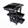 Professional drawer set trolley with wheels for hairdressers and beauticians Wavy Catalog