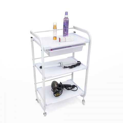 Professional drawer set trolley with wheels for hairdressers and beauticians Blunt Promotion