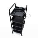 Professional drawer set trolley with wheels for hairdressers and beauticians Pixie Bulk Discounts