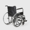 Eco leather folding folding wheelchair for the disabled and elderly Violet Buy