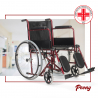 Wheel chair folding wheelchair with leg support for disabled and elderly Peony Sale