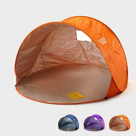 TENDAFACILE Beach And Camping Tent With UPF 50+ uv Protection and Mosquito Net Promotion
