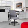 Classic office ergonomic fabric armchair Mugello On Sale