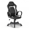 Ergonomic office eco-leather armchair with sport racing design Buriram Promotion