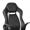 Ergonomic office eco-leather armchair with sport racing design Buriram Offers