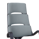 Height adjustable ergonomic office fabric chair Motegi Moon Offers